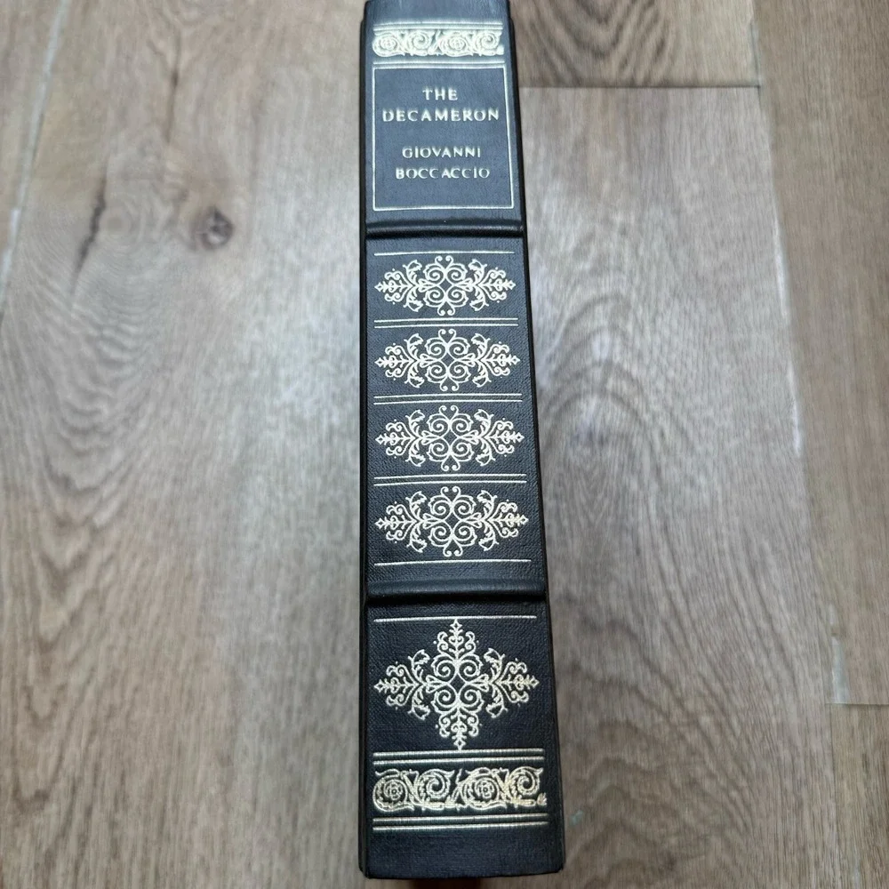 FRANKLIN‎ LIBRARY THE DECAMERON GIOVANNI BOCCACCIO FINE BINDING 1981